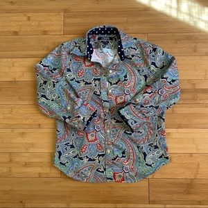 paisley blouse